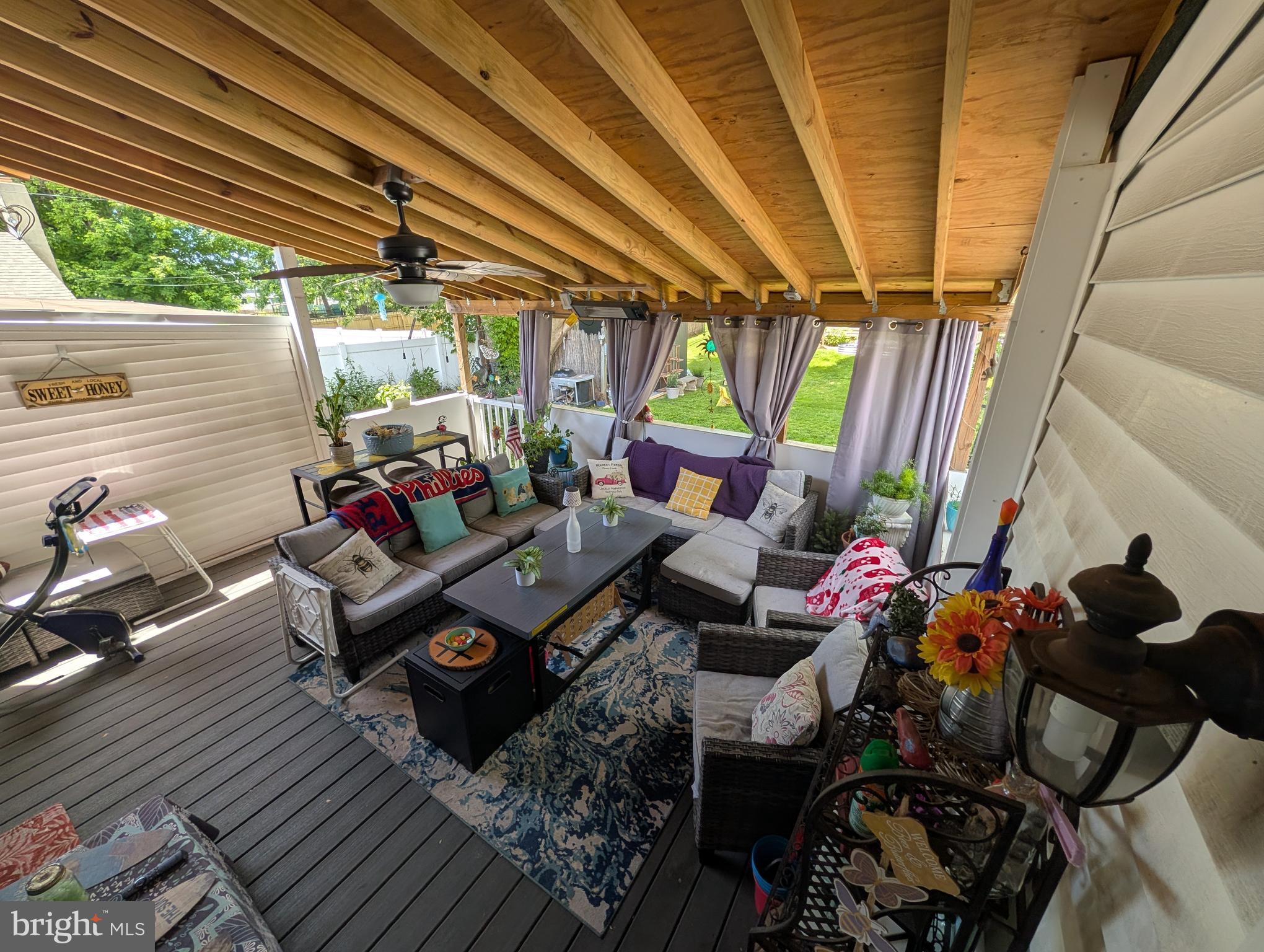 417 North Warminster Road Hatboro, PA 19040 - Photo 12 of 16 Covered Deck with Heater