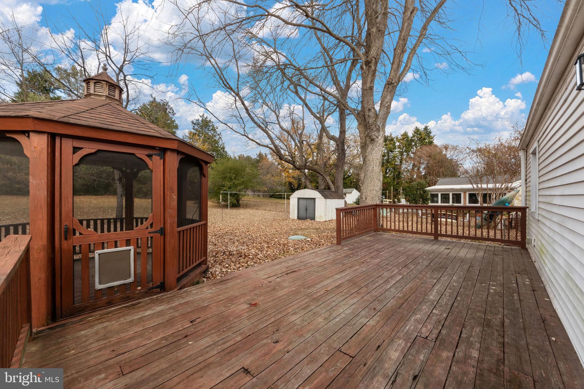 115 Valley View Avenue Edgewater, MD 21037 - Photo 39 of 56 a view of outdoor space with deck and furniture