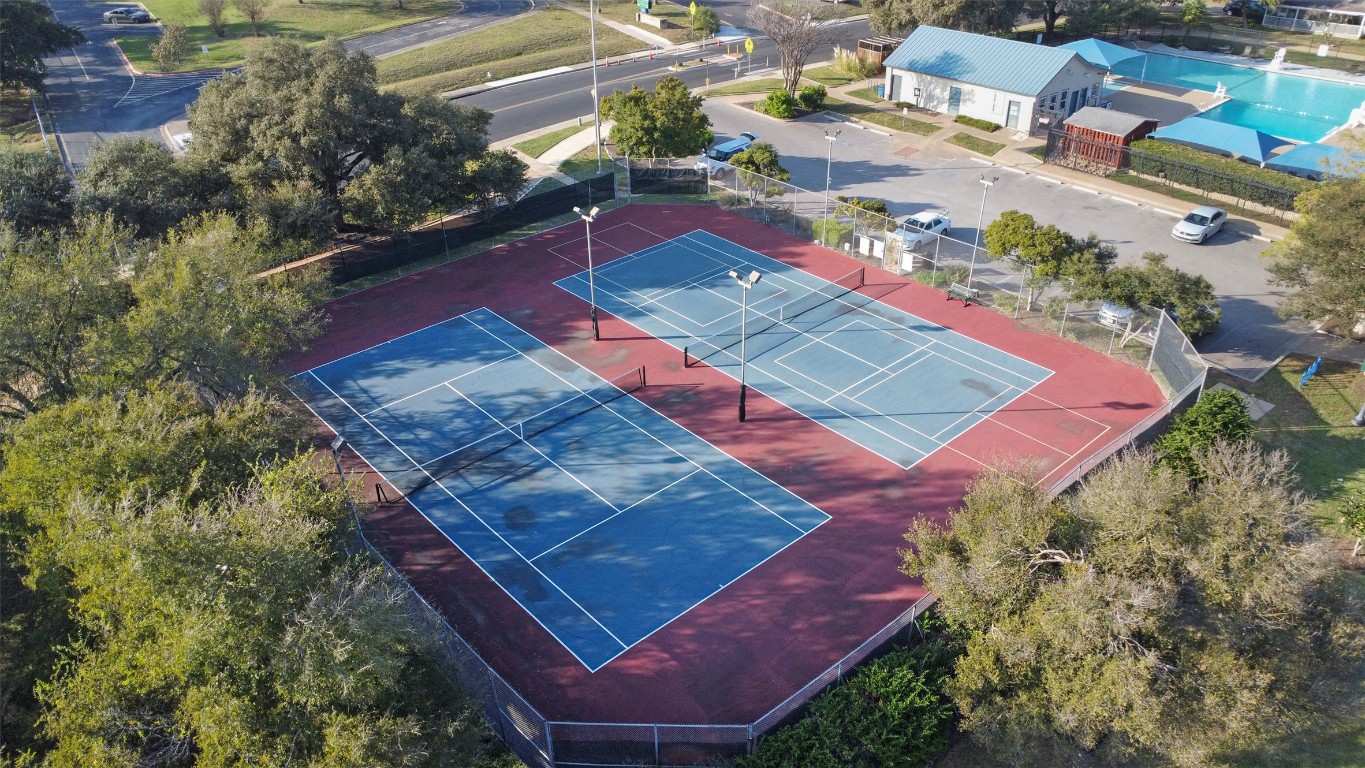 9833 Briar Ridge Drive Austin, TX 78748 - Photo 28 of 29 an aerial view of a house