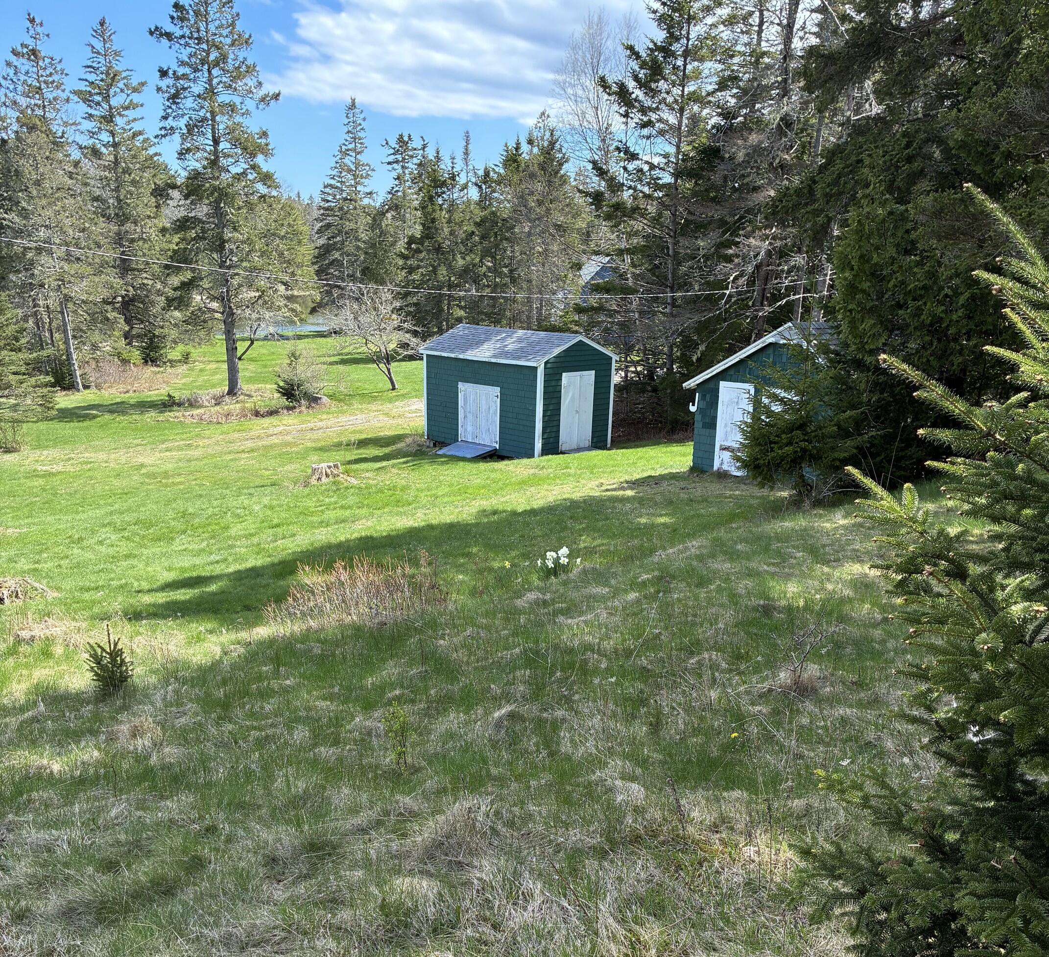 32 Bakeman Road Brooksville, ME 04642 - Photo 11 of 22 Bakeman view of out buildings from the h