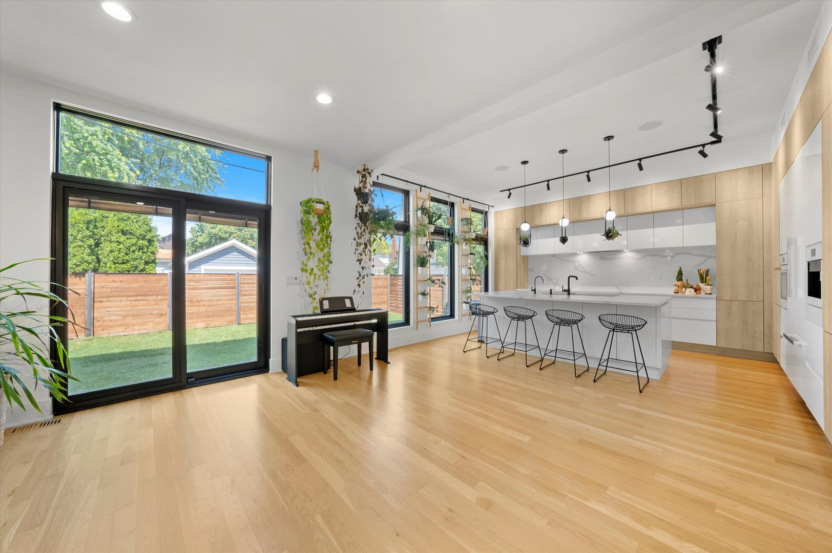 215 Eagle Street Naperville, IL 60540 - Photo 11 of 50 a view of a dining room with furniture window and outside view