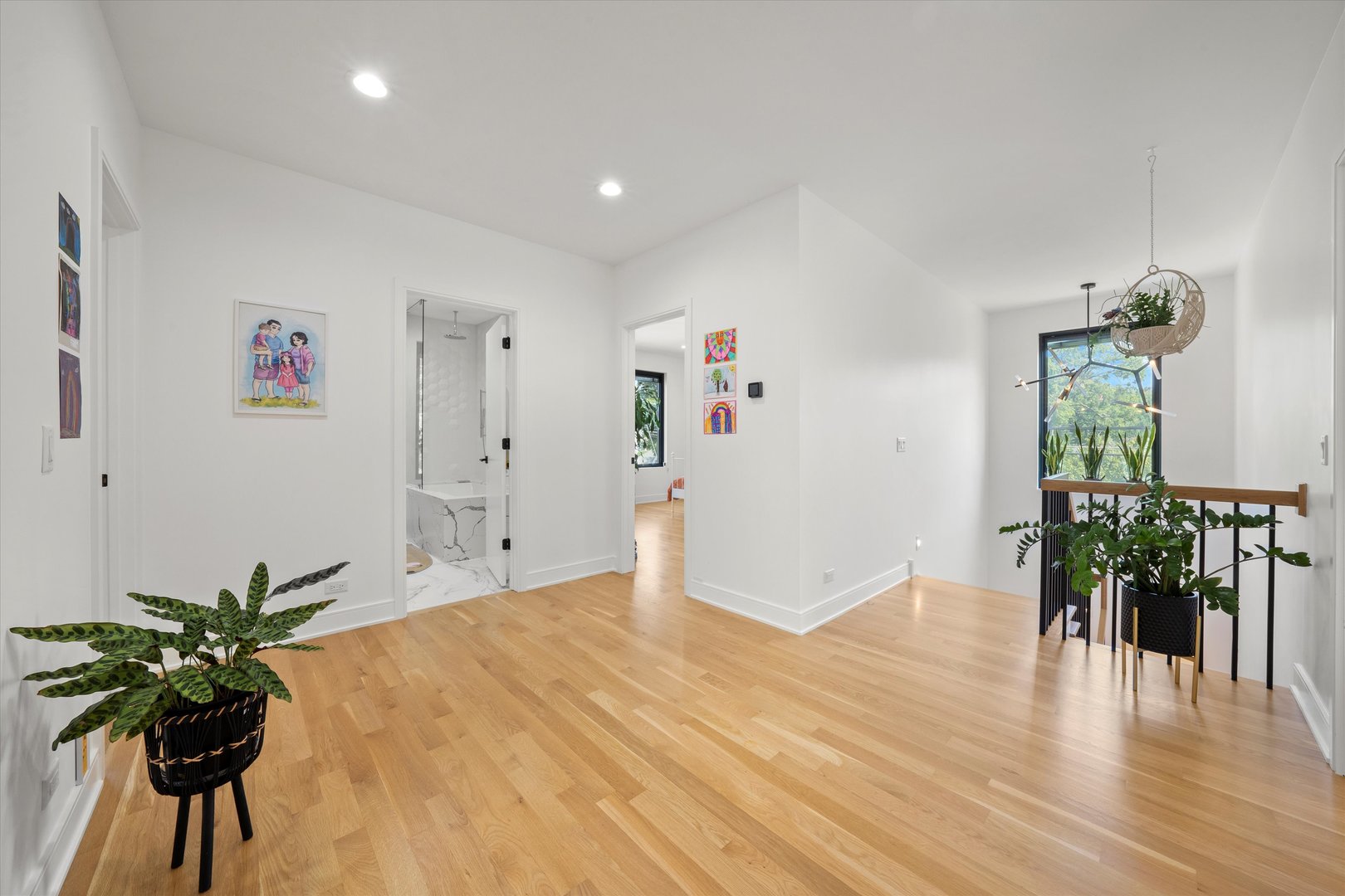 215 Eagle Street Naperville, IL 60540 - Photo 20 of 50 a view of livingroom with furniture and wooden floor