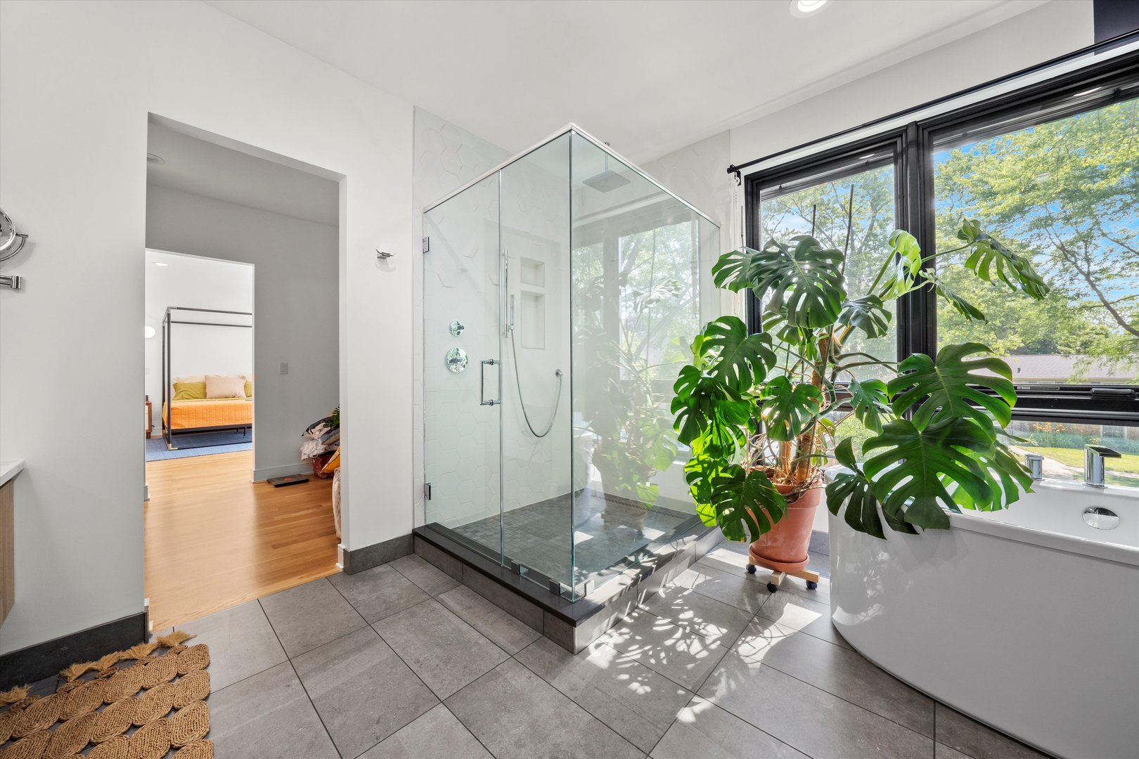 215 Eagle Street Naperville, IL 60540 - Photo 26 of 50 a room with window and a potted plant