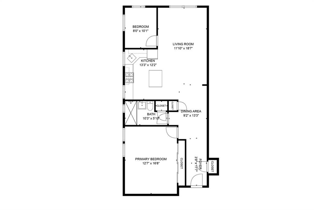 8701 Shore Road, Unit 137 Brooklyn, NY 11209 - Photo 11 of 11 a picture of a floor plan