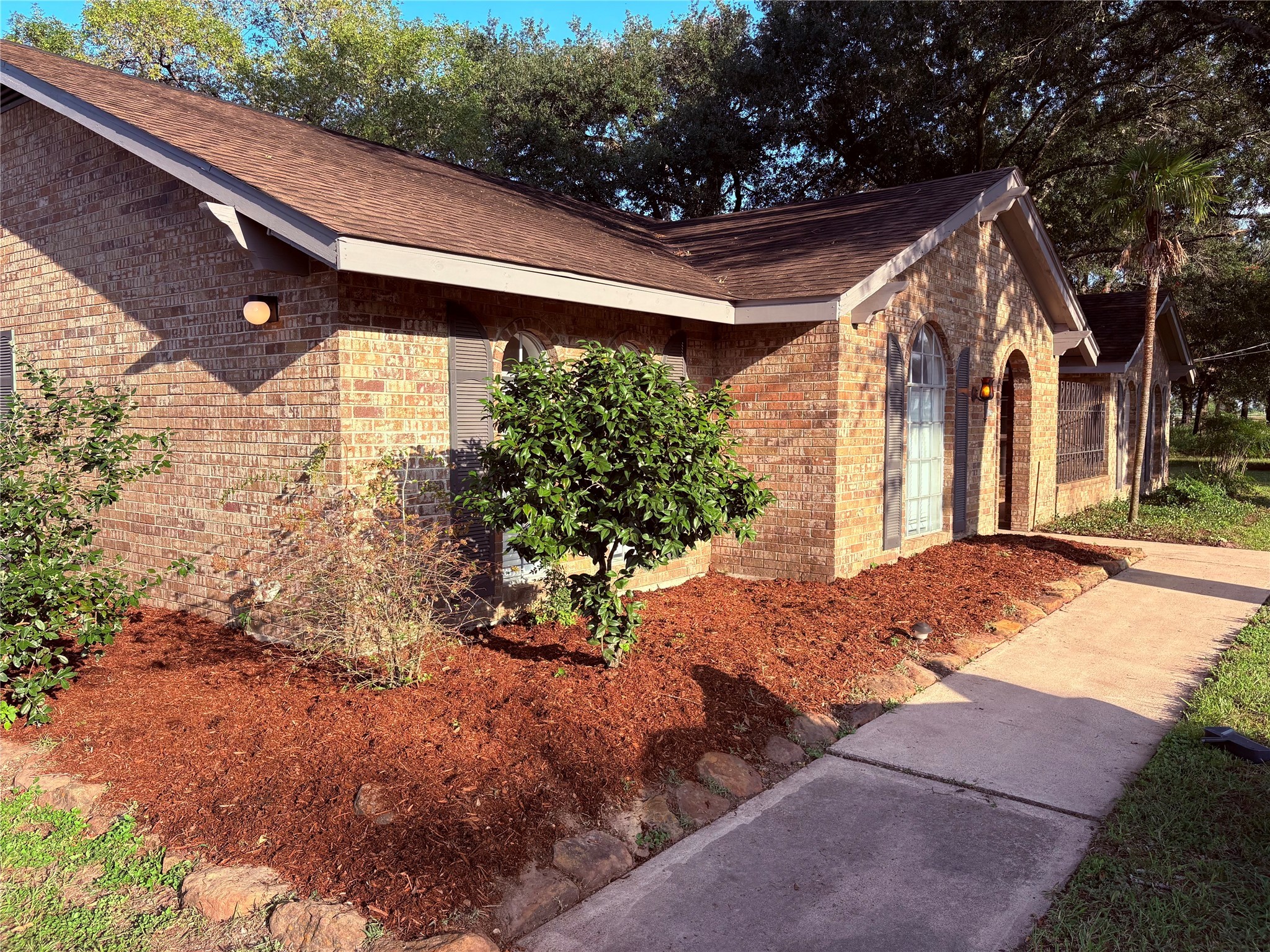 1408 Ward Bend Road Sealy, TX 77474 - Photo 2 of 36 a house view with a outdoor space