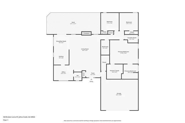 $2,335 | 330 Broken Lance Place, Alpharetta, GA 30022