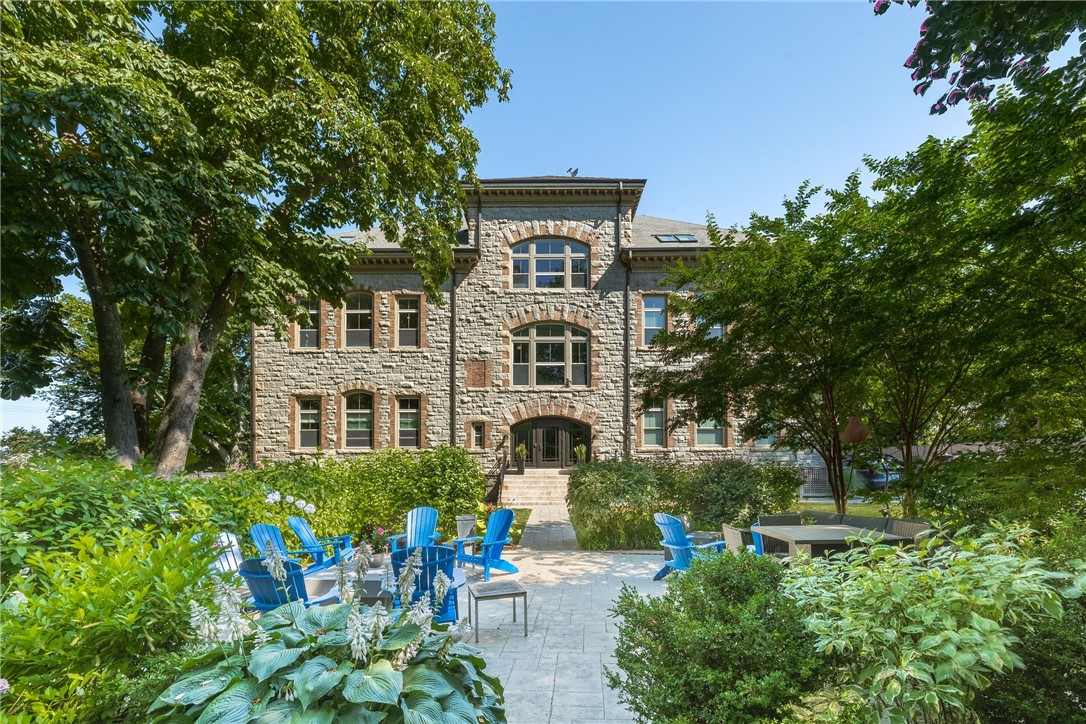 426 Spring Street, Unit 201 Newport, RI 02840 - Photo 31 of 45 South Entrance & Garden