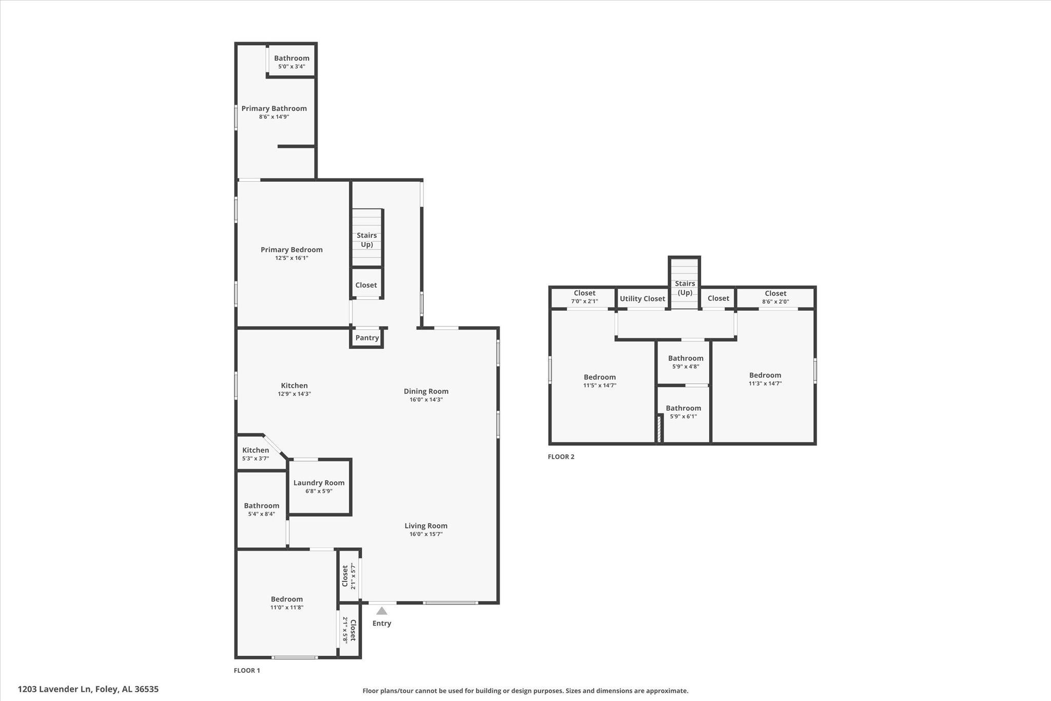 1203 Lavender Lane Foley, AL 36535 - Photo 56 of 58 Floor Plan