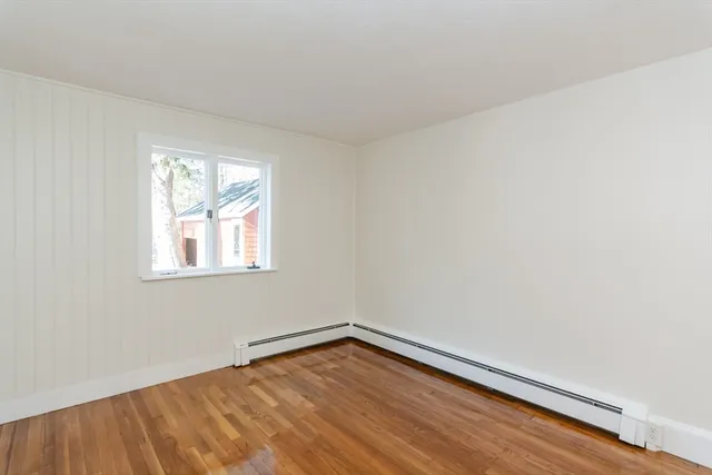 wooden floor in an empty room