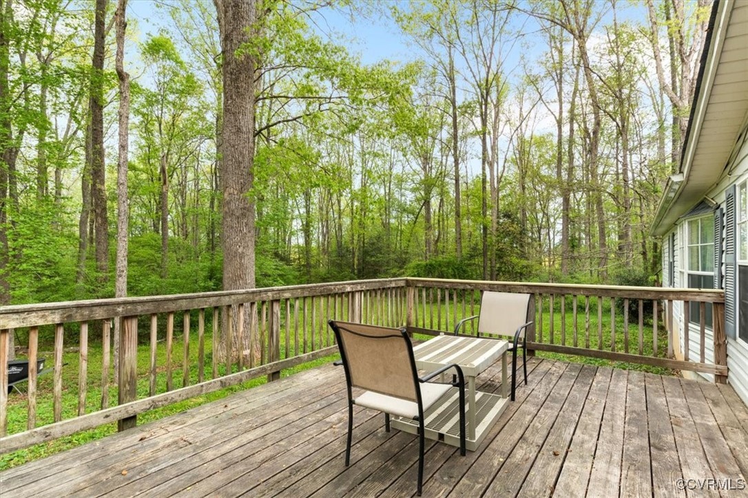 10340 Swift Road Partlow, VA 22534 - Photo 7 of 25 a view of balcony with wooden floor and outdoor space