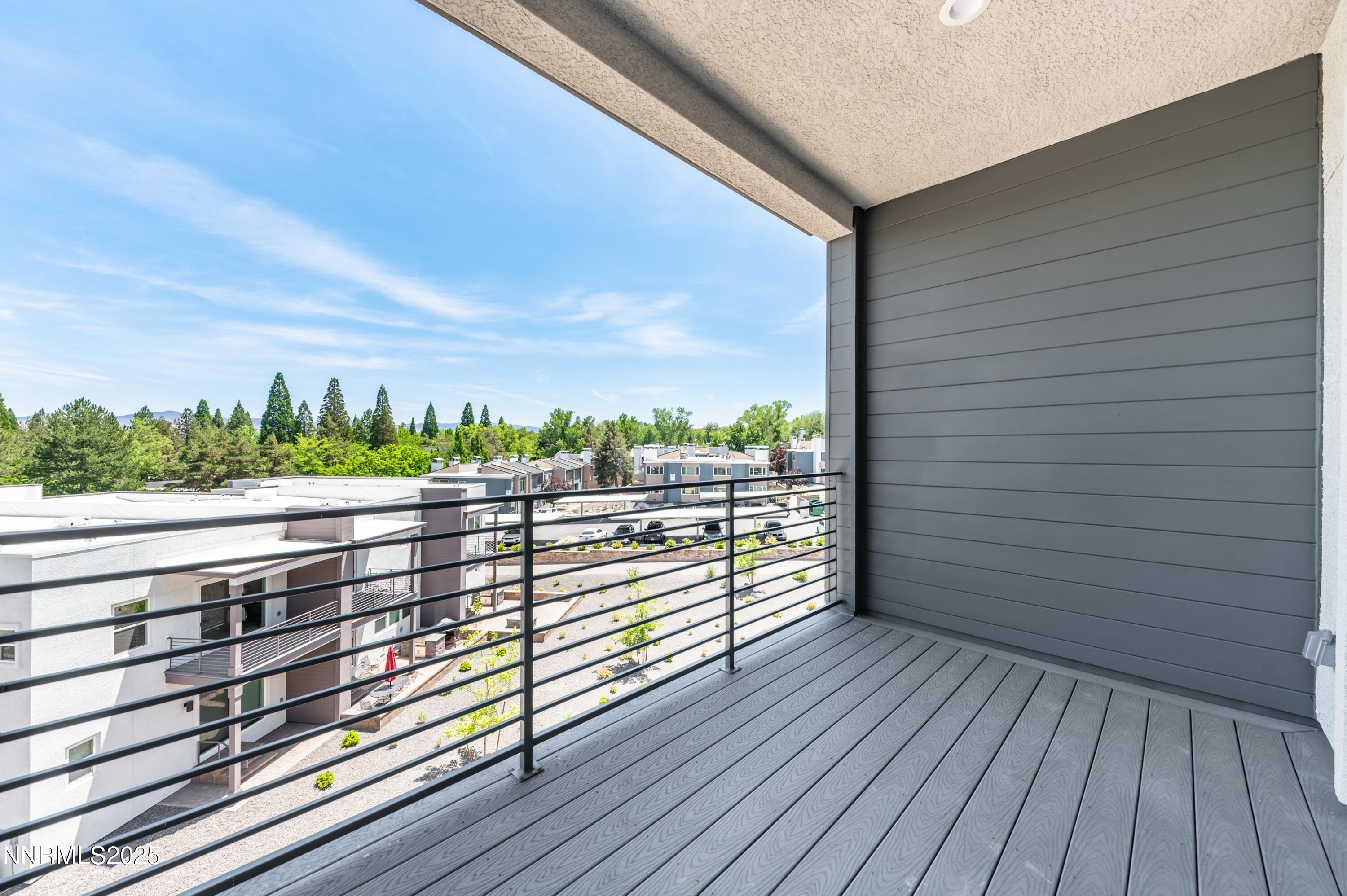 1517 Golf Club Drive Reno, NV 89519 - Photo 46 of 49 a view of roof deck with wooden floor and city view