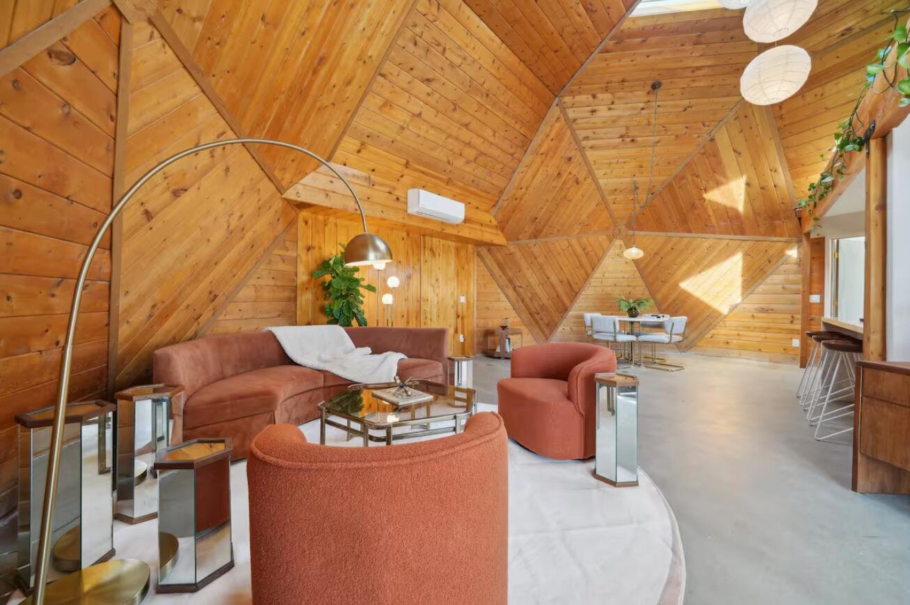 59727 Sharp Terrace Drive Yucca Valley, CA 92284 - Photo 4 of 38 a view of a patio with table and chairs and couches