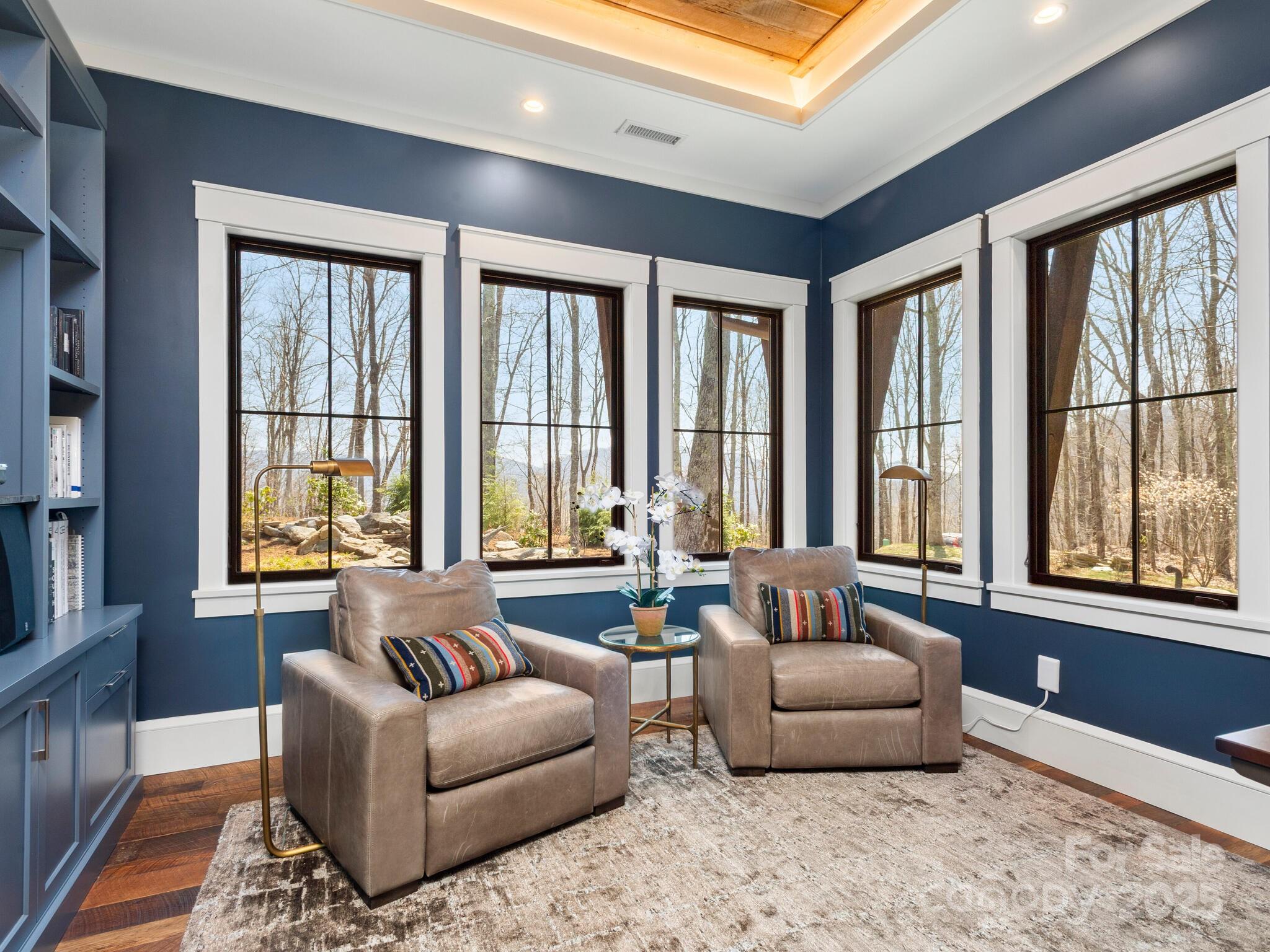 61 Back Bone Way, Unit 203 Sylva, NC 28779 - Photo 21 of 48 a living room with furniture and windows