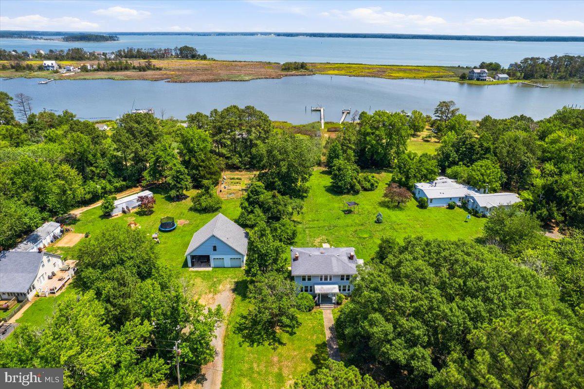 16146 Thomas Road Piney Point, MD 20674 - Photo 68 of 70 a view of a city with swimming pool and lake view