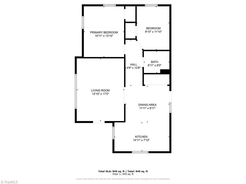 2176 Vienna Dozier Road Pfafftown, NC 27040 - Photo 22 of 22 Floor Plan