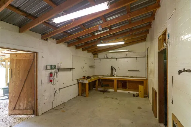 a view of a storage & utility room