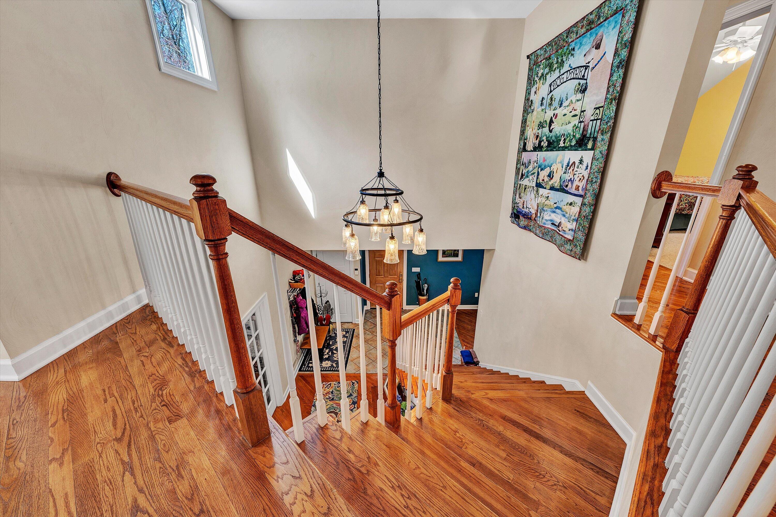 5671 Split Rail Lane Roanoke, VA 24018 - Photo 32 of 71 a view of entryway with wooden floor
