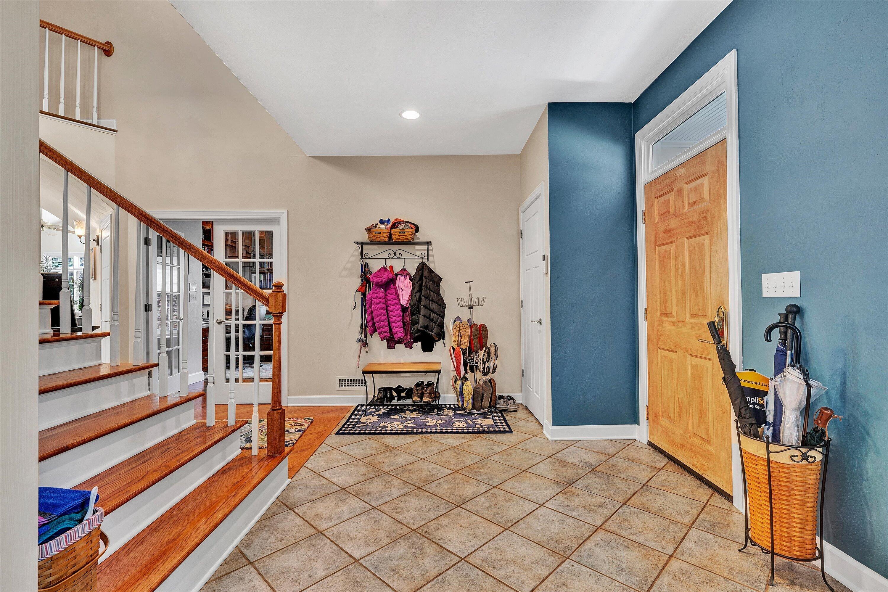 5671 Split Rail Lane Roanoke, VA 24018 - Photo 9 of 71 a view of a livingroom with furniture and stairs