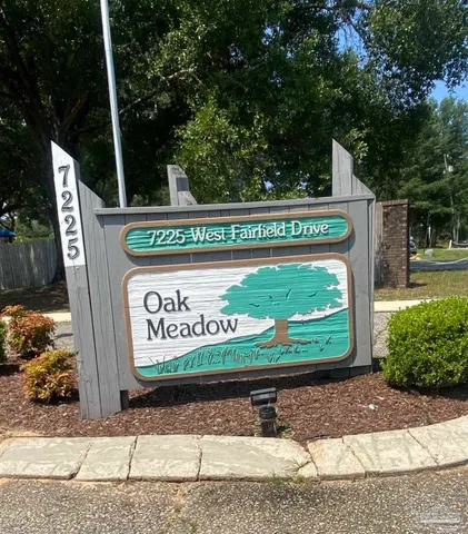 a sign on the side of a building