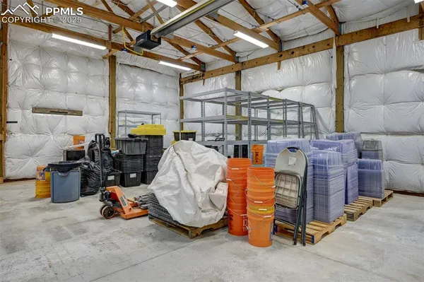 a view of storage and utility room