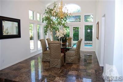 Undisclosed Address Calabasas, CA 91302 - Photo 4 of 10 a dining room with furniture and window