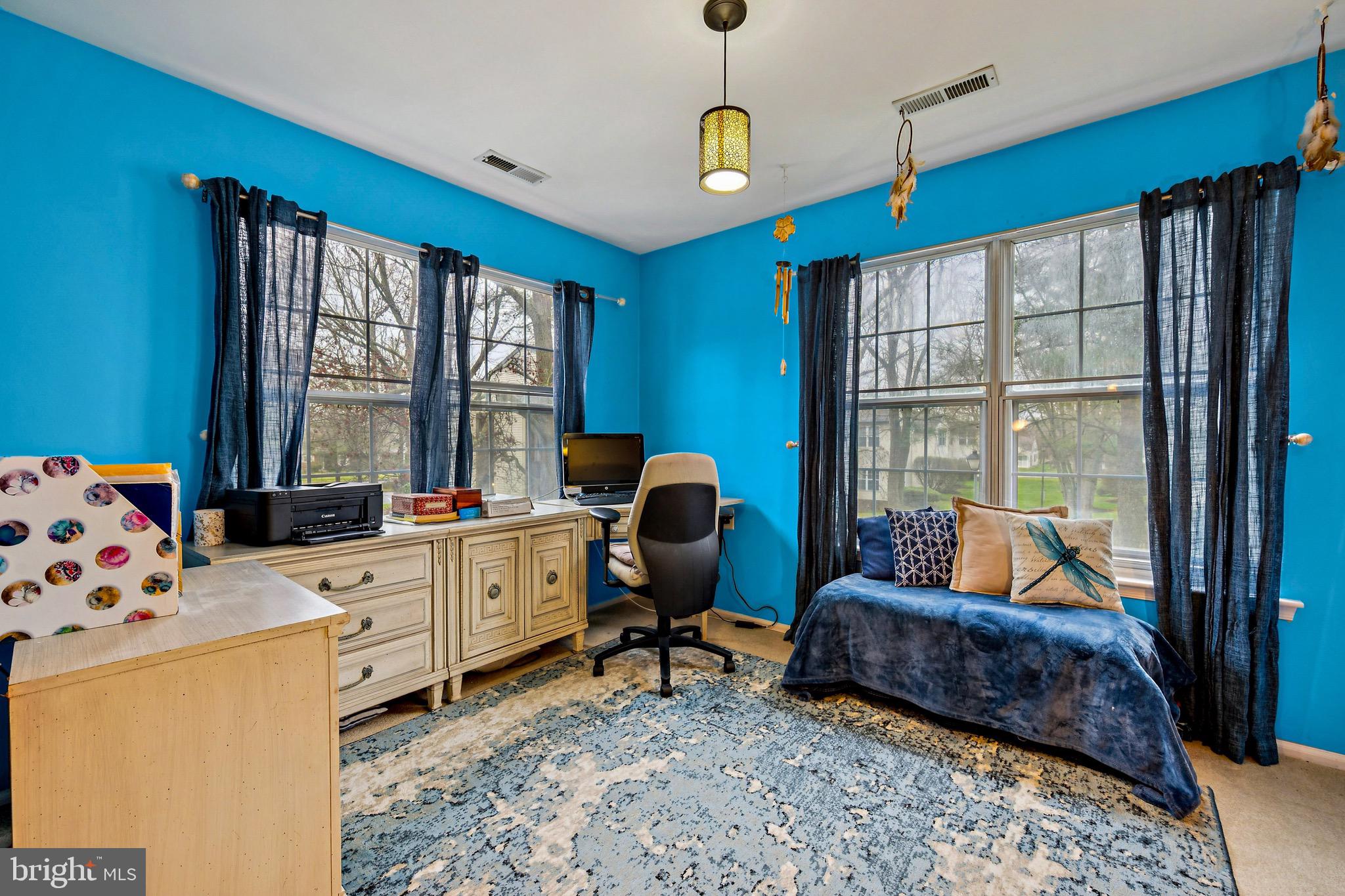 112 Village Lane Mount Laurel, NJ 08054 - Photo 11 of 17 a bedroom with furniture and a large window