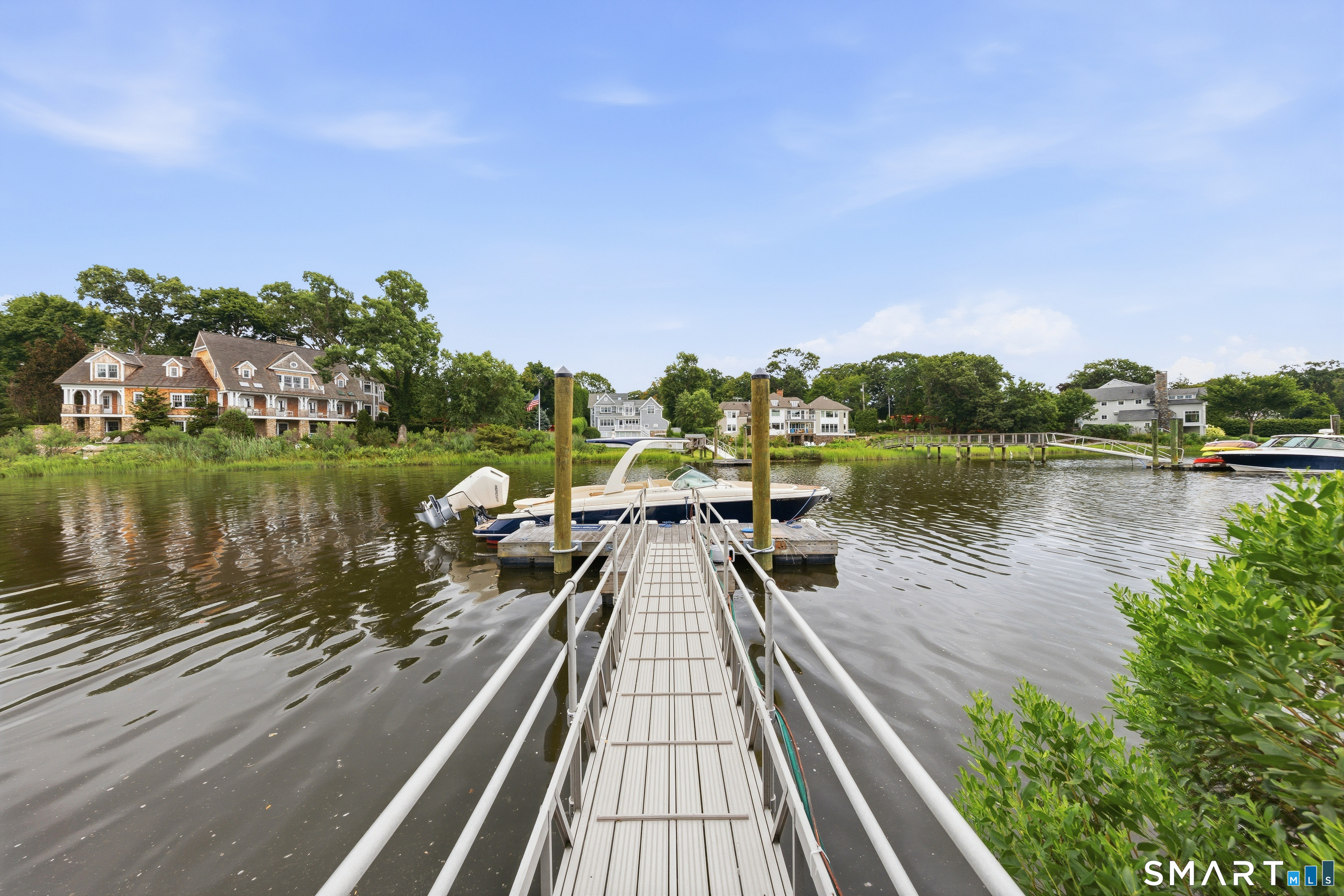 61 5 Mile River Road Darien, CT 06820 - Photo 2 of 38 Able to access Long Island Sound even at low tide