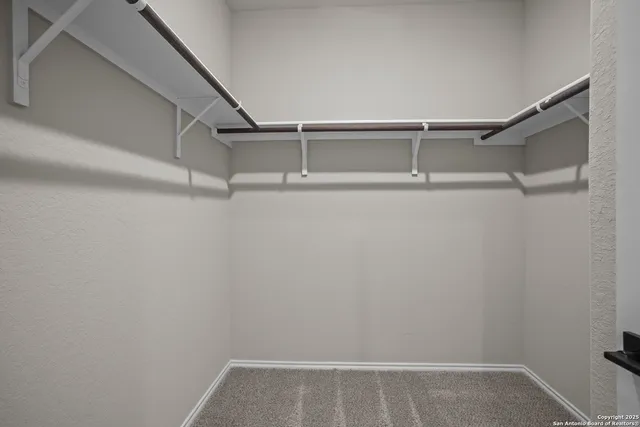 a view of walk in closet