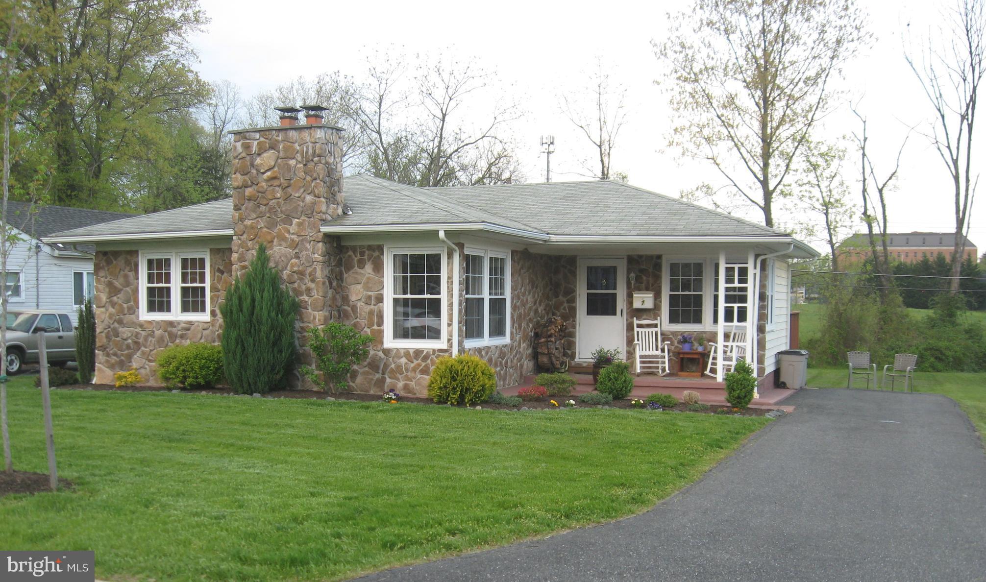 7 Brooks Road Bel Air, MD 21014 - Photo 1 of 30 Absolutely charming stone front rancher!