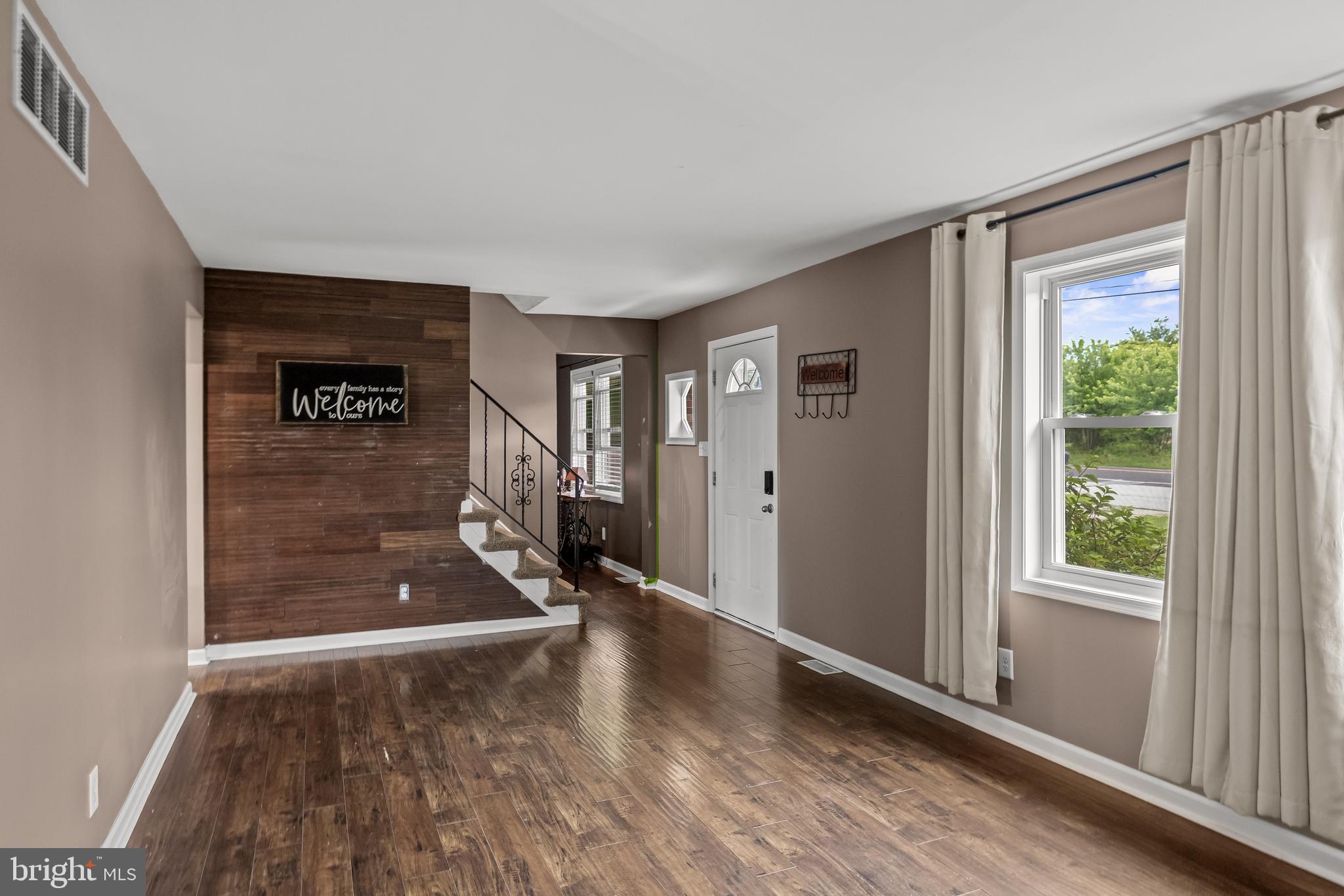 235 Waterford-Blue Anchor Road Hammonton, NJ 08037 - Photo 6 of 29 wooden floor in an empty room with a window
