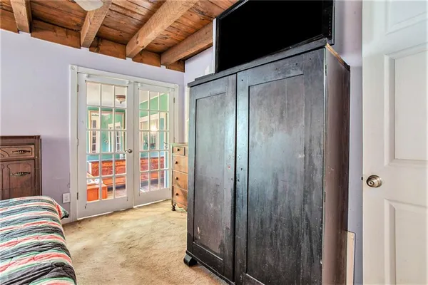 a view of bedroom with natural light