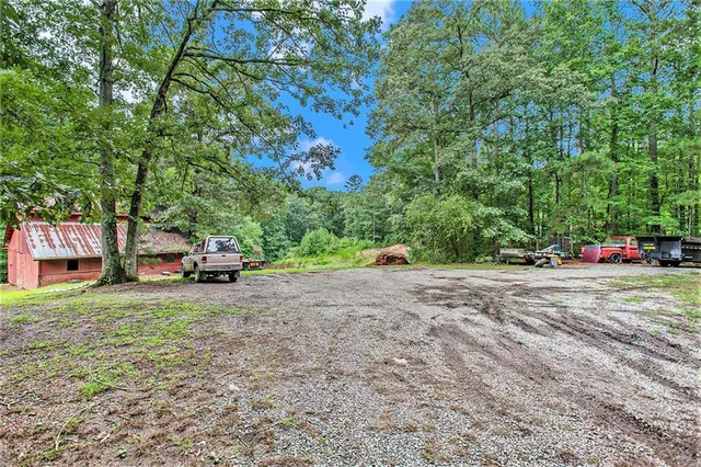 a picture of a wall with a picture of a park