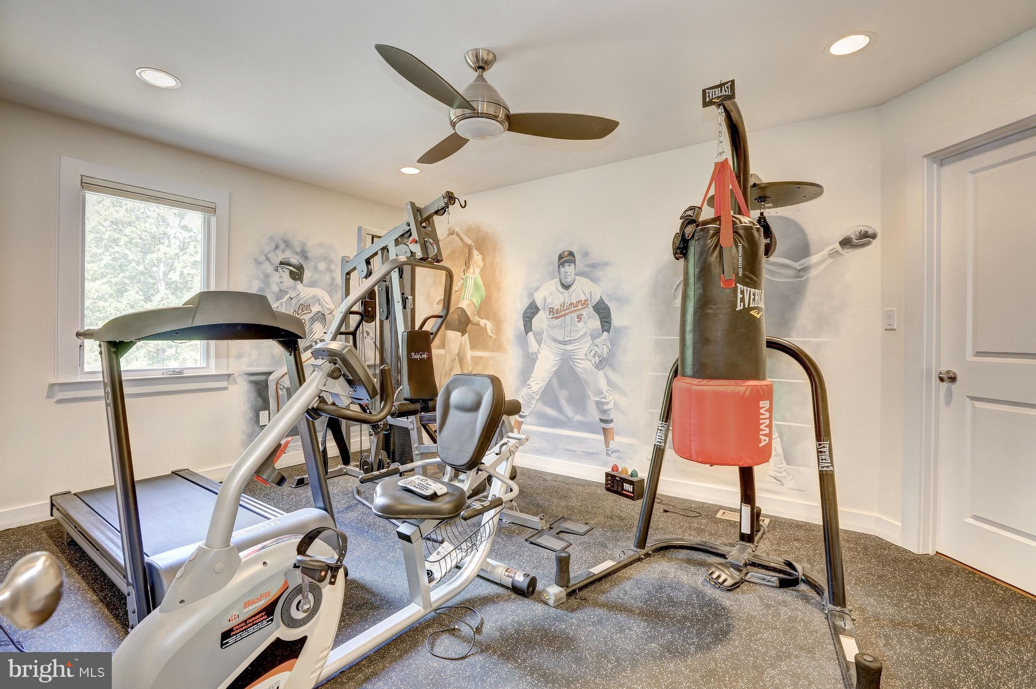 10101 Ormond Road Potomac, MD 20854 - Photo 20 of 30 a view of a room with gym equipment