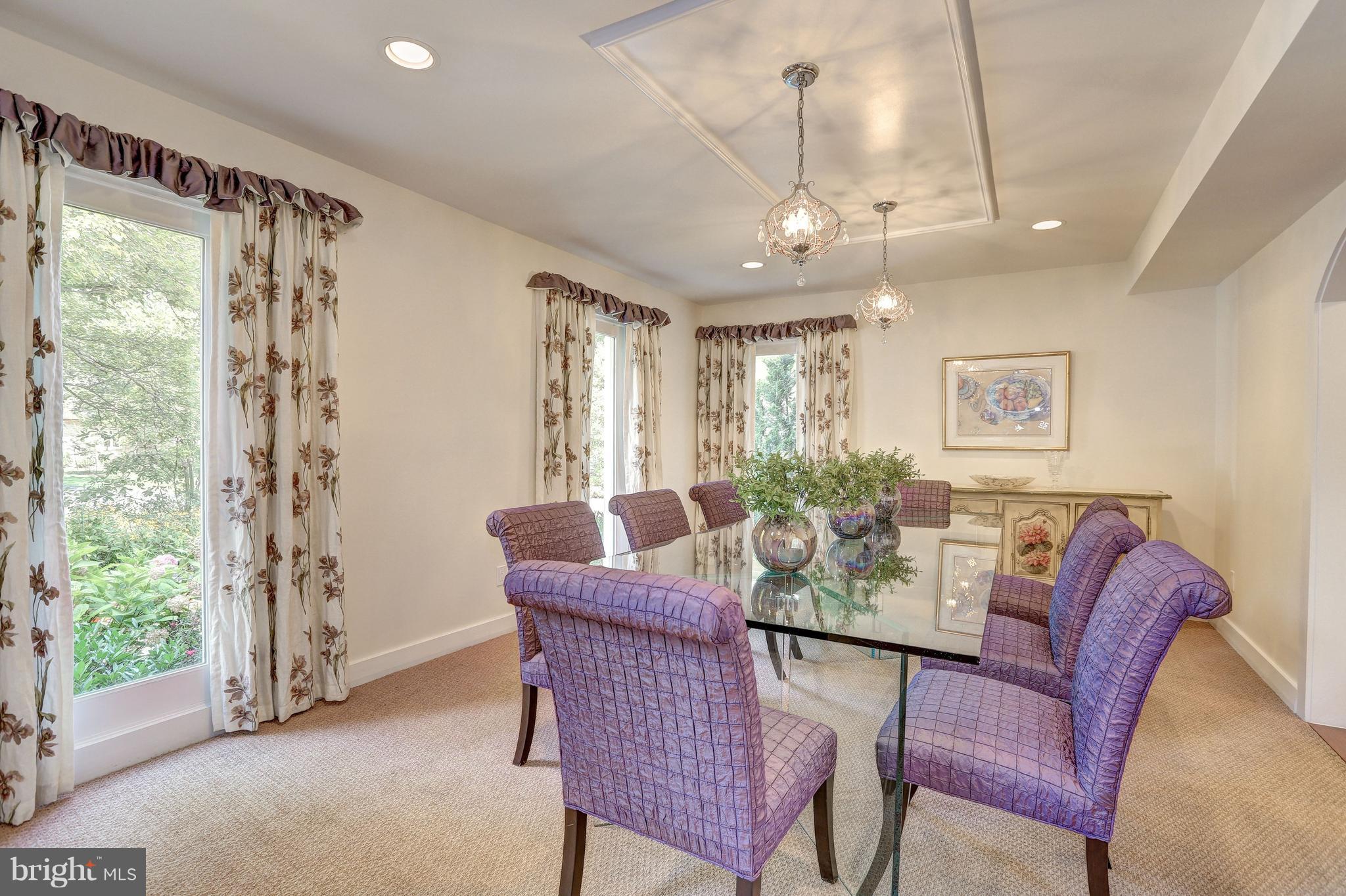 10101 Ormond Road Potomac, MD 20854 - Photo 6 of 30 a view of a dining room with furniture window and outside view