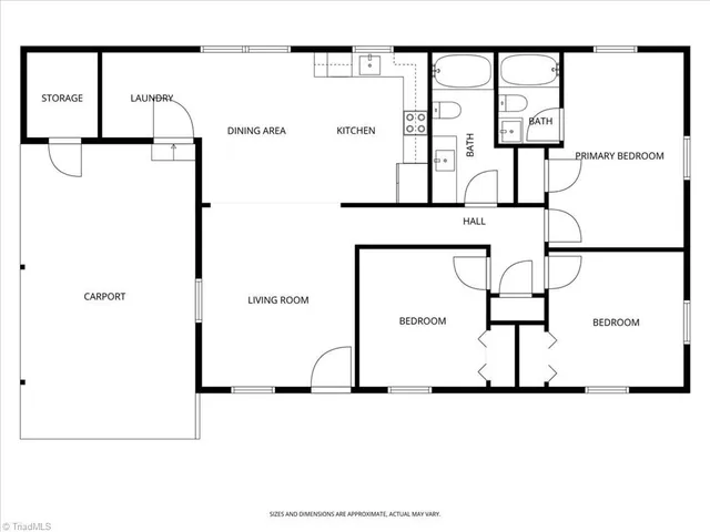 $249,000 | 1707 North Chatham Avenue, Siler City, NC 27344