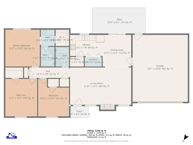 a picture of a floor plan
