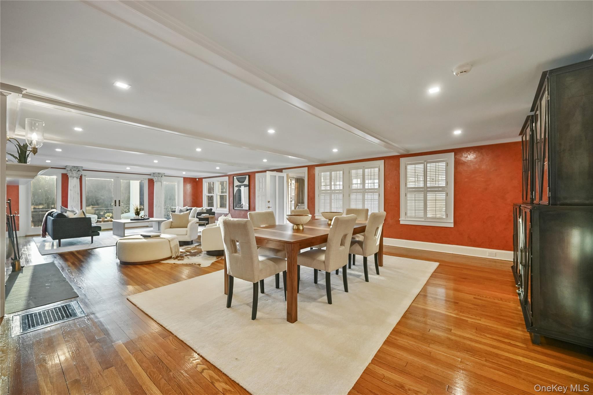 151-155 Long Ridge Road Danbury, CT 06810 - Photo 47 of 48 a view of a dining room with furniture window and wooden floor