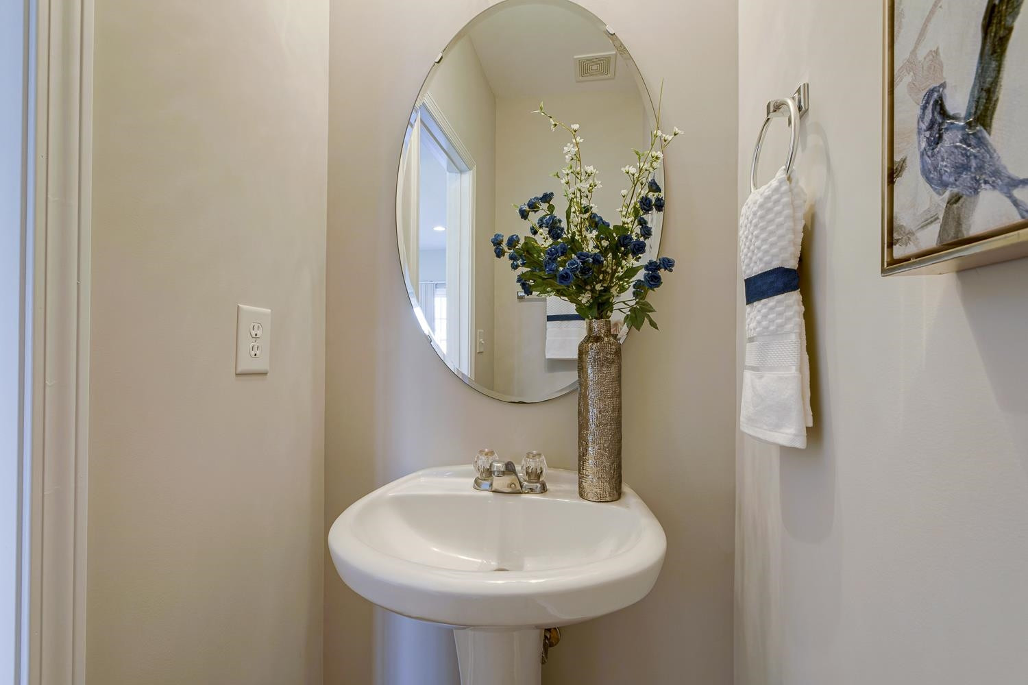 142 Cedar Elm Road Durham, NC 27713 - Photo 11 of 27 Half bath on main level.