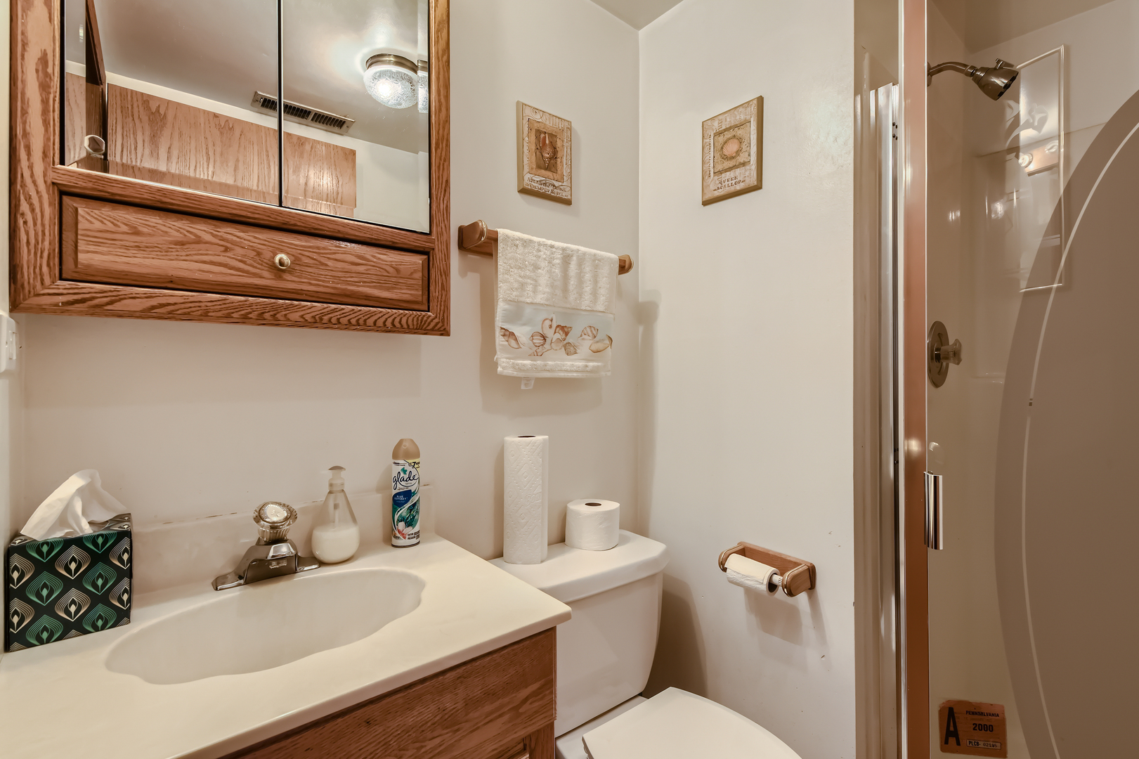 4057 Custer Avenue Lyons, IL 60534 - Photo 24 of 28 a bathroom with a sink toilet and shower
