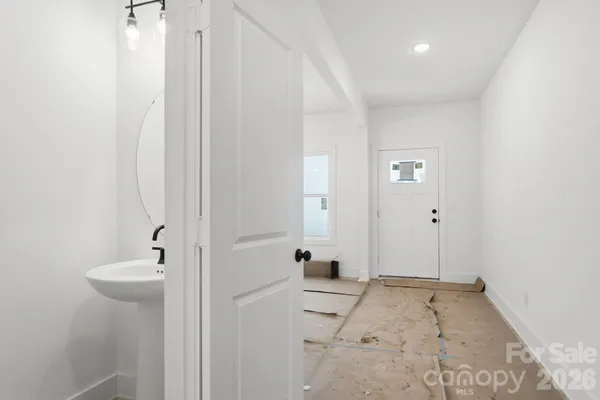 a bathroom with a sink