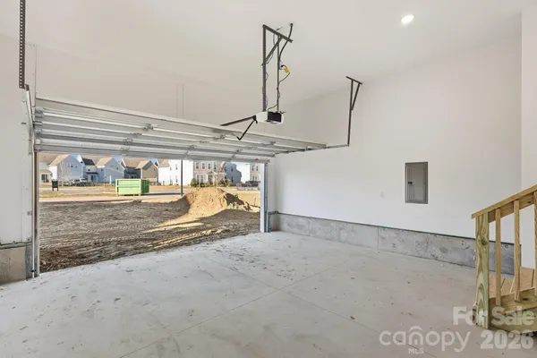 a view of a room with an empty space