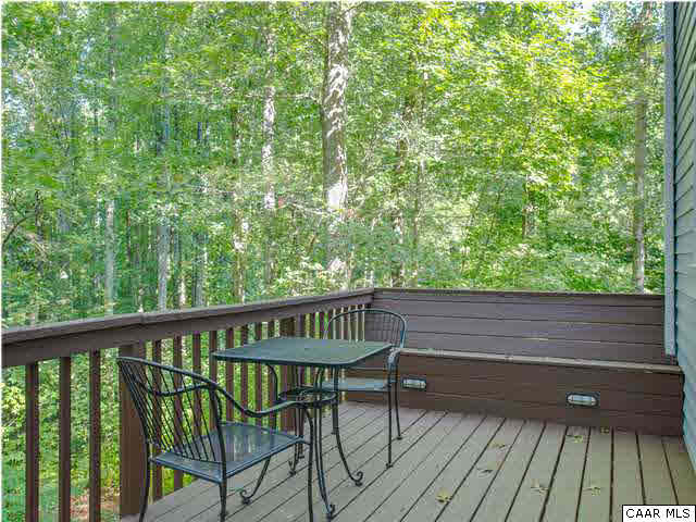 89 West Daffodil Road Ruckersville, VA 22968 - Photo 12 of 22 a view of balcony with wooden floor and outdoor seating