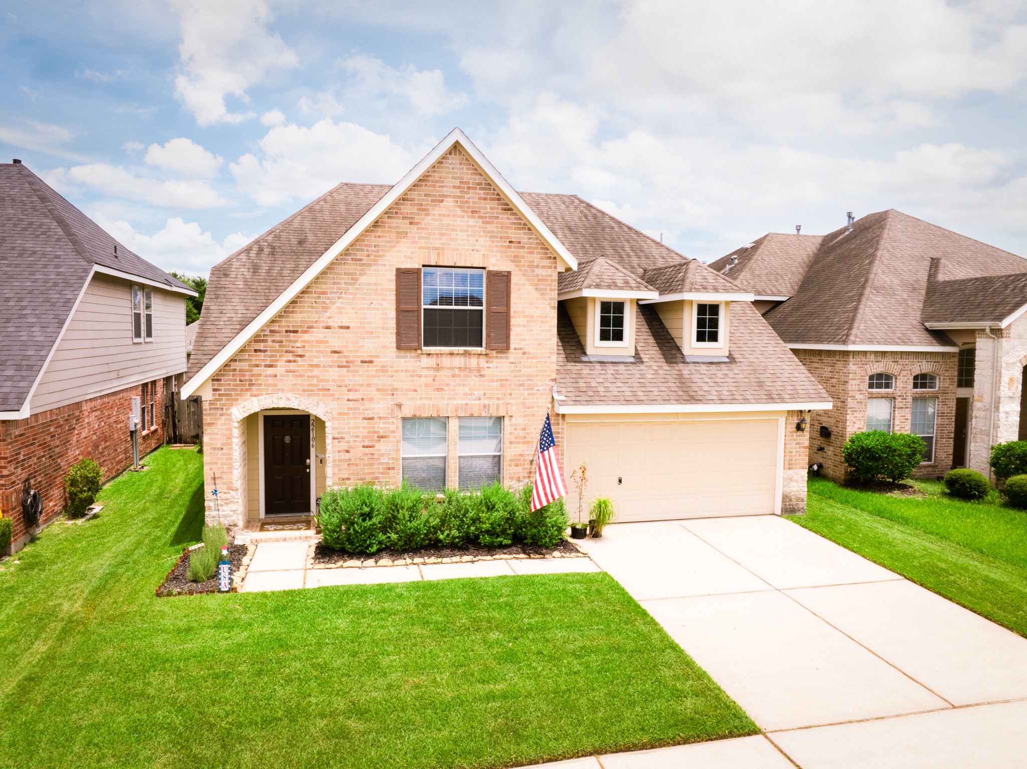 22106 Bridgestone Crossing Drive Spring, TX 77388 - Photo 2 of 26 Freshly power washed driveway and sidewalks