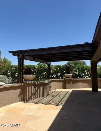 a view of balcony with wooden floor and outdoor space