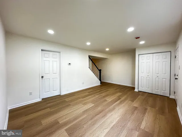 a view of empty room