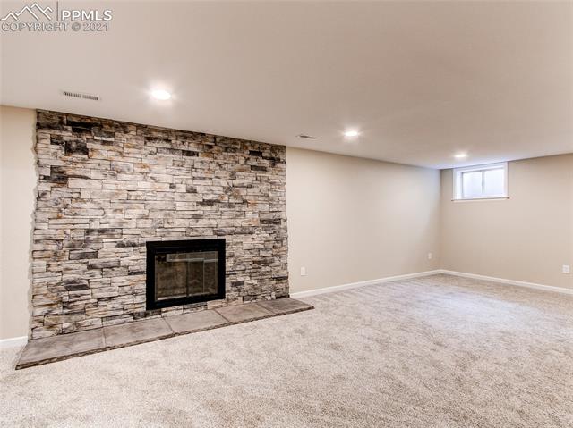 7 Sequoyah Road Colorado Springs, CO 80906 - Photo 25 of 40 Basement family room