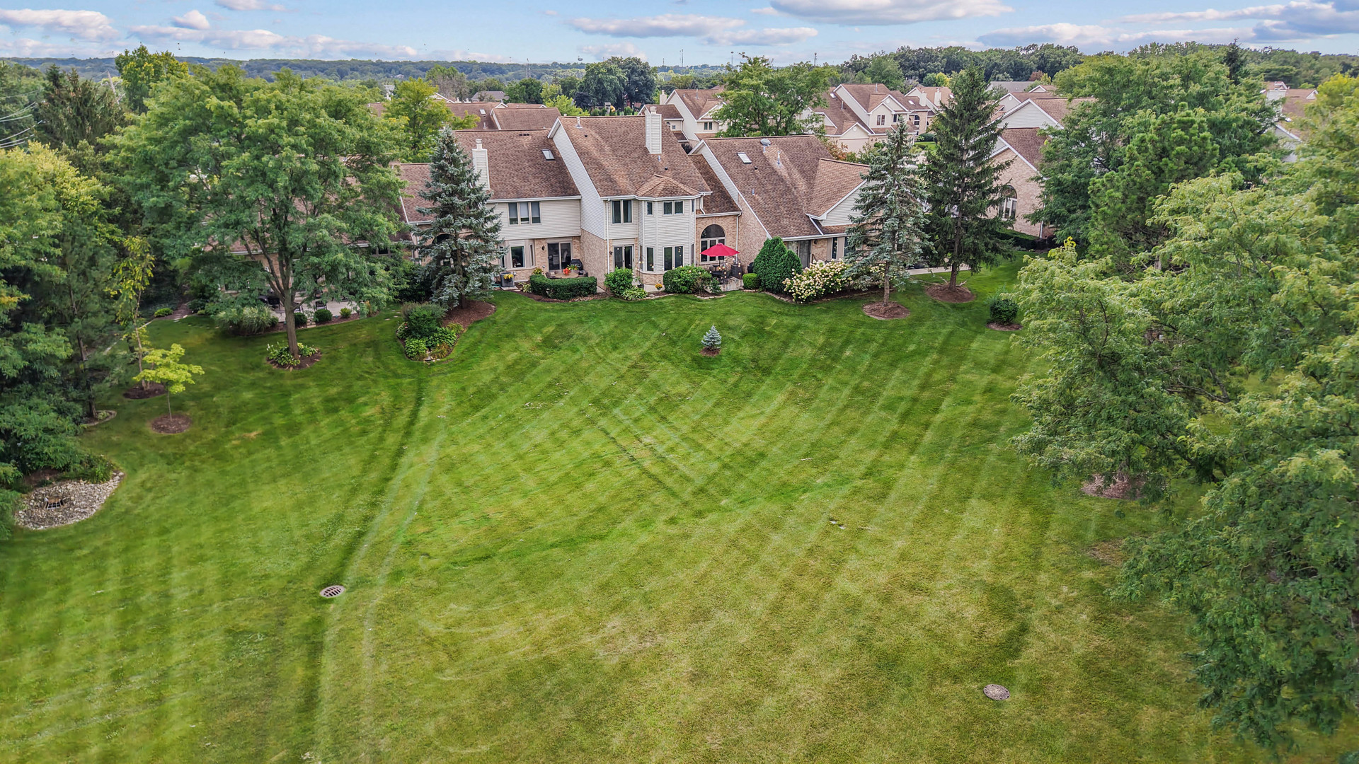 173 Harper Lane Lemont, IL 60439 - Photo 4 of 36 an aerial view of residential houses with outdoor space and trees