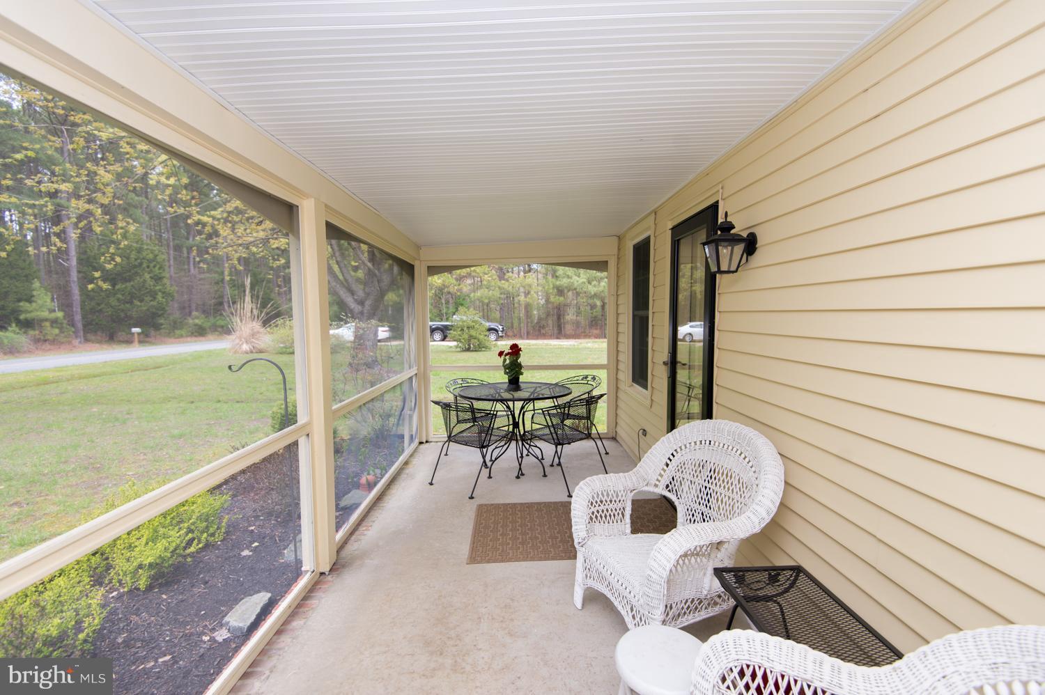 5525 Cassons Neck Road Cambridge, MD 21613 - Photo 28 of 30 Wonderful screened-in front porch