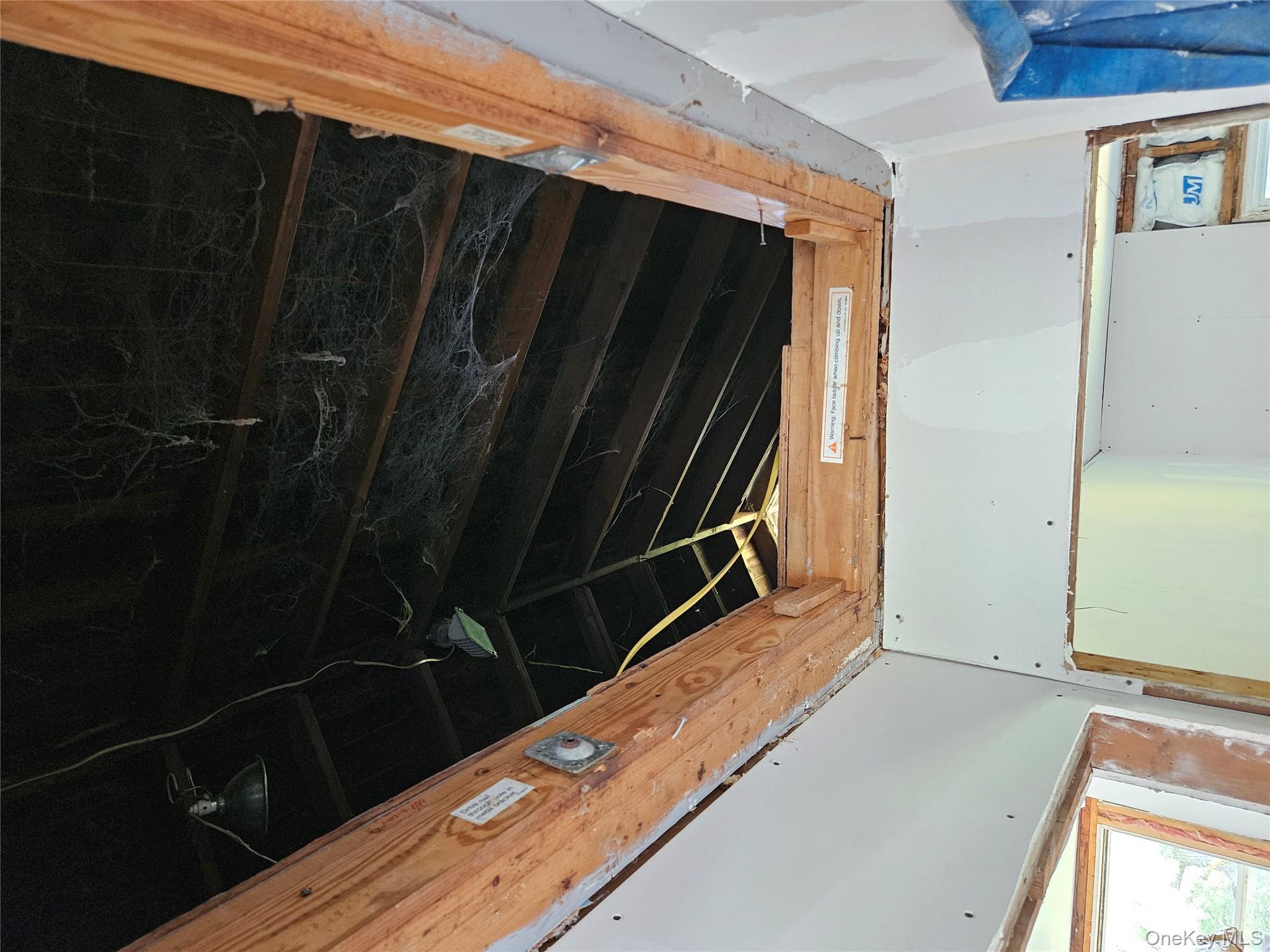 625 Briscoe Road Swan Lake, NY 12783 - Photo 12 of 19 Detailed view unfinished attic