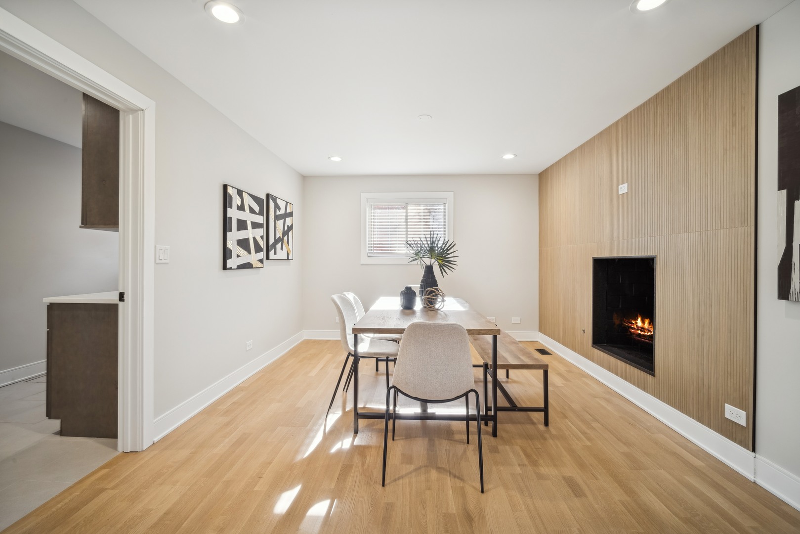 832 Sumac Road Highland Park, IL 60035 - Photo 9 of 20 a view of a dining room with furniture and wooden floor